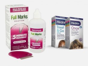 Hedrin / Full Marks  (head lice product)